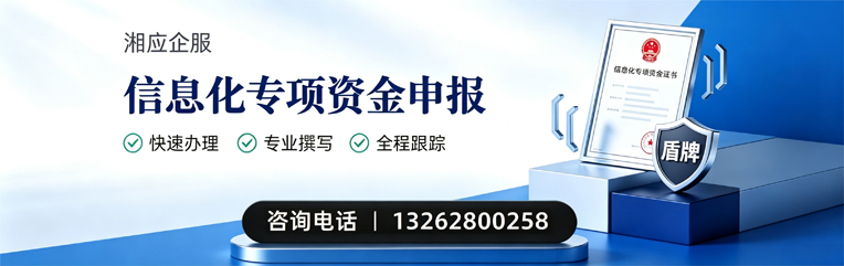 常州信息化专项资金申报服务