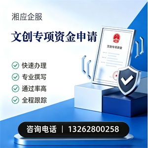 常州文创专项资金申报服务