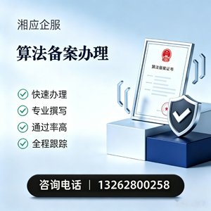 常州算法备案申报服务