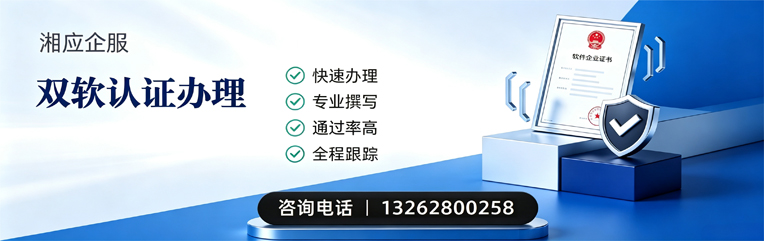 常州双软认证申报服务